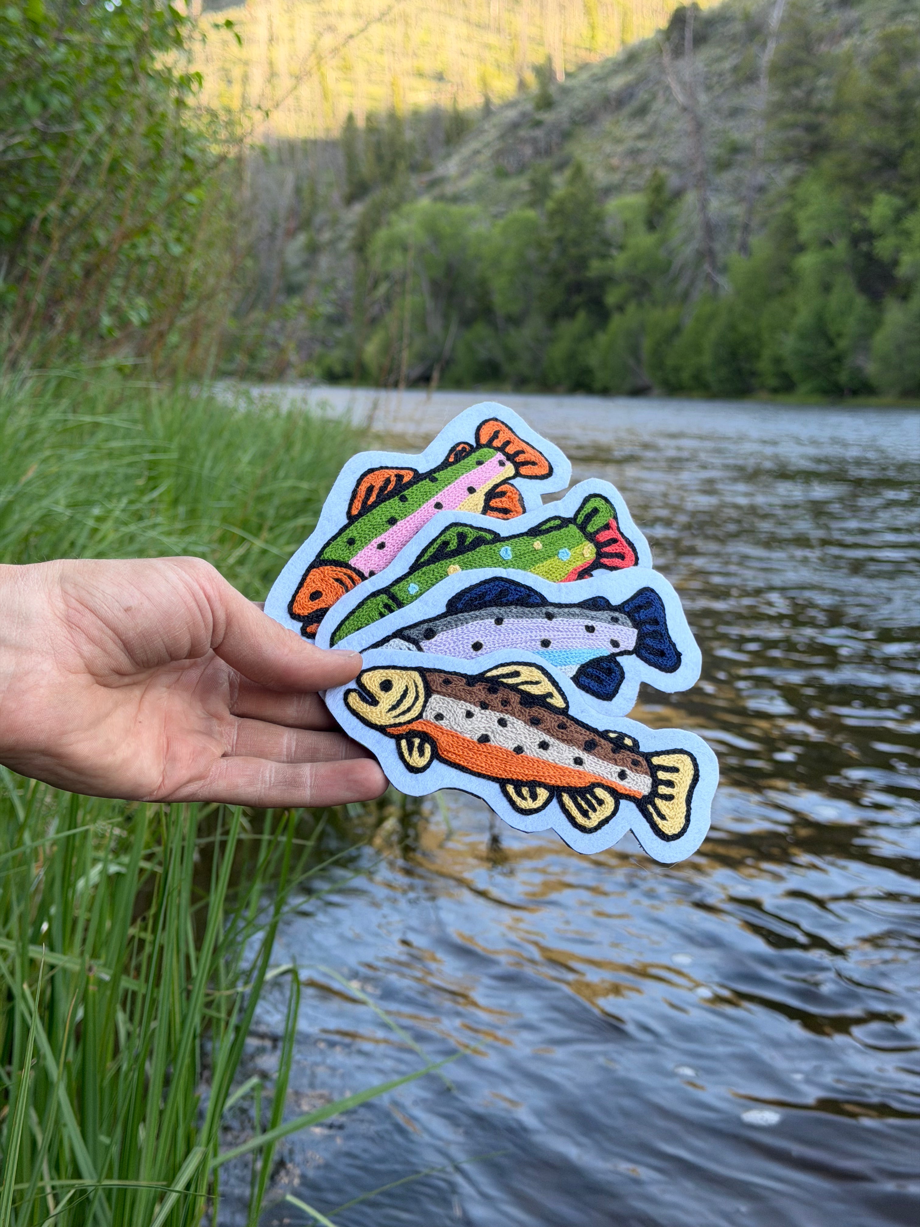 Chainstitched Patches