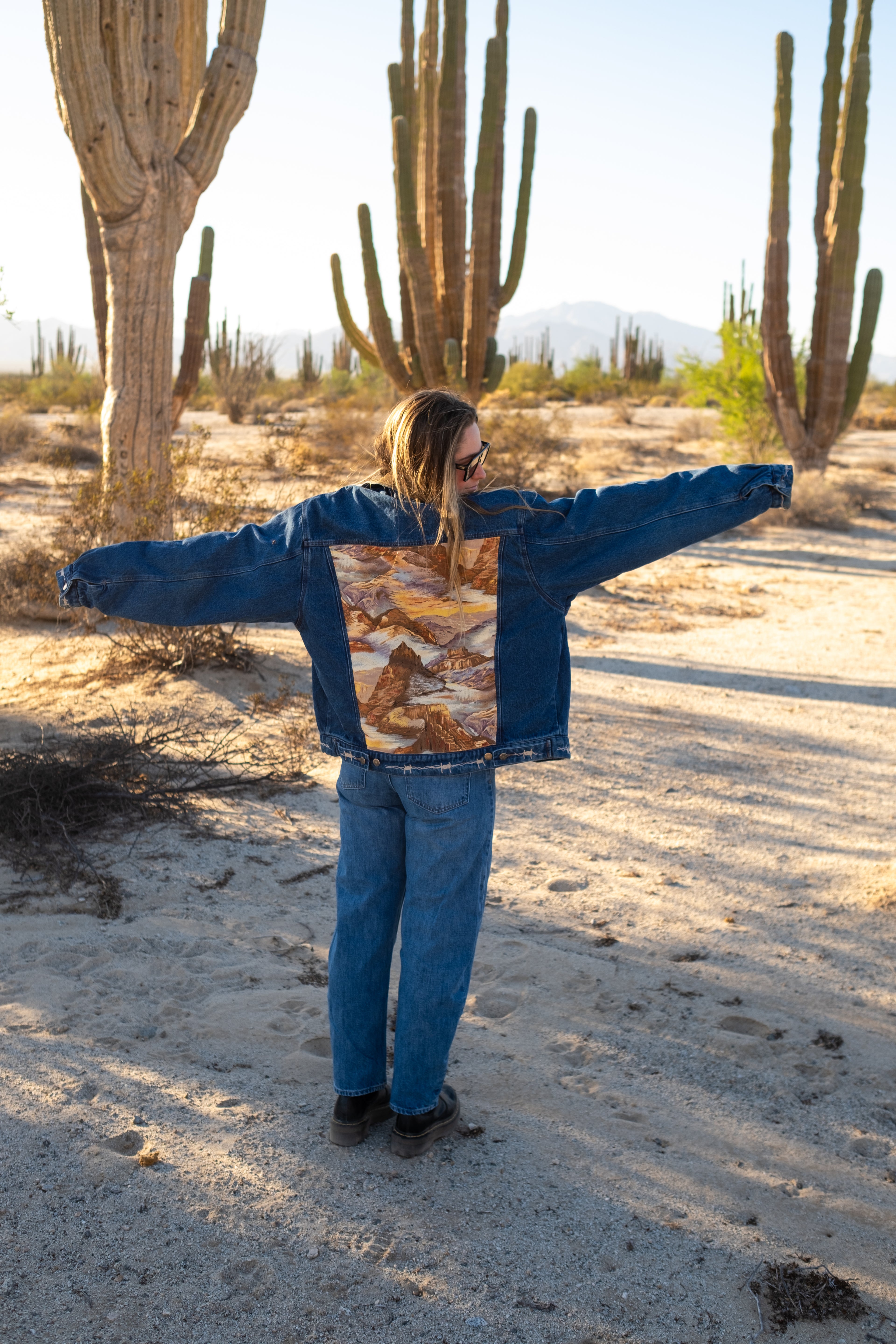 Western Themed Chainstitch Jacket