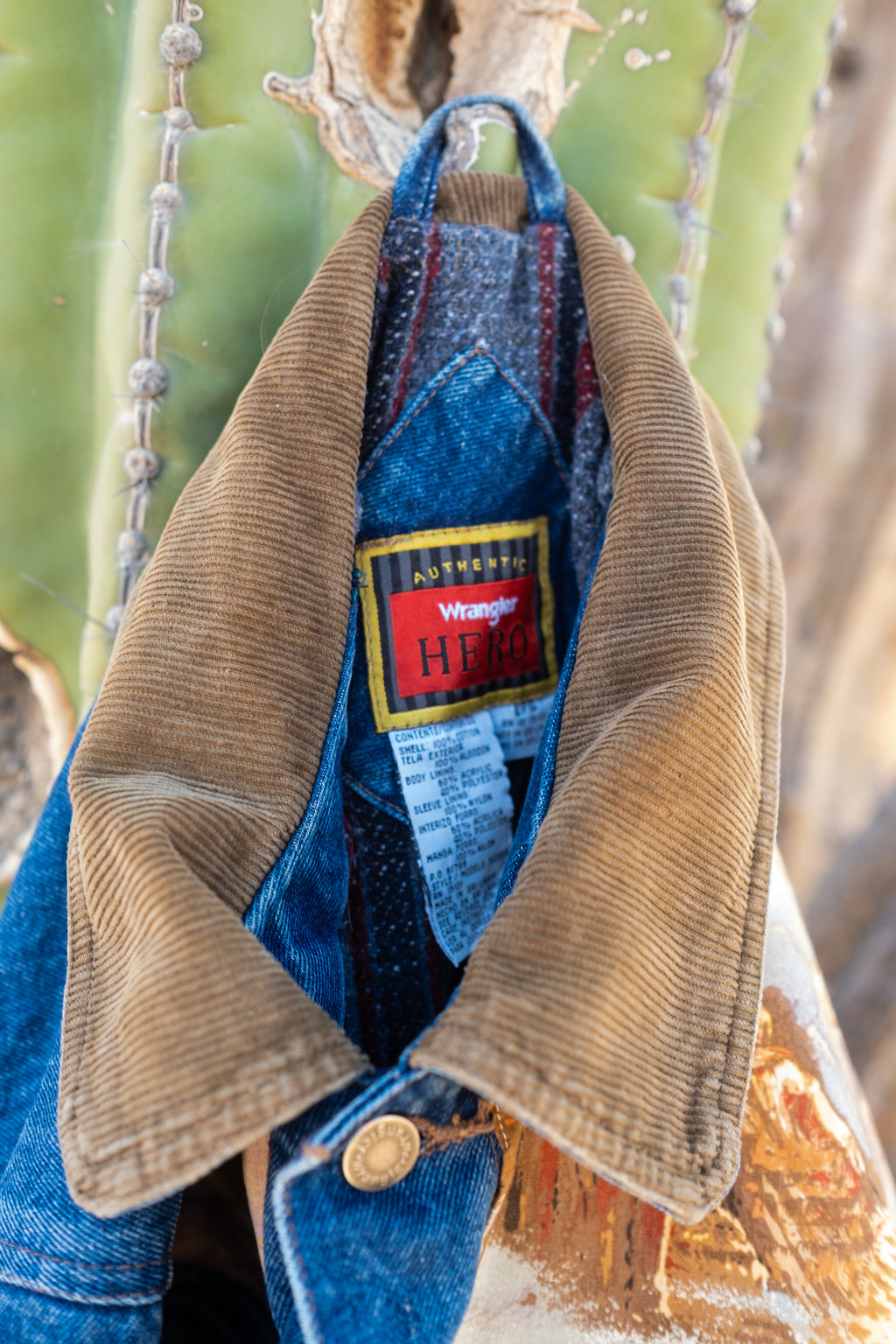 Western Themed Chainstitch Jacket