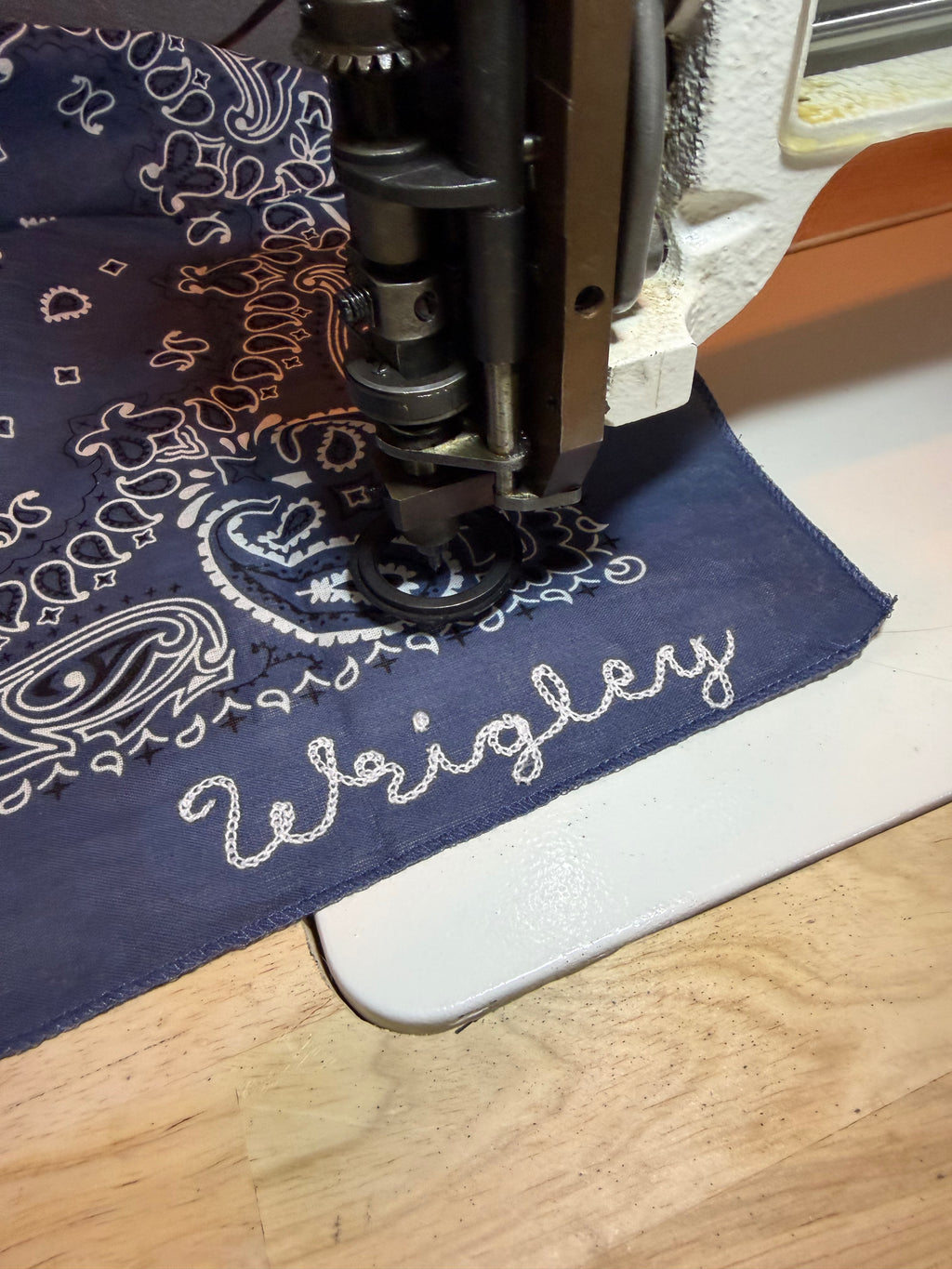 Custom Chainstitched Bandana